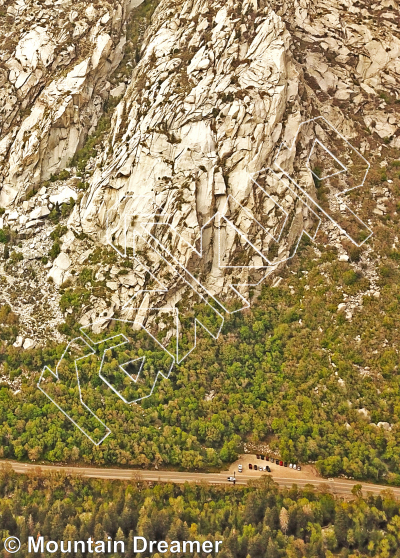 photo of Gate - High West from Little Cottonwood Canyon Rock Climbing