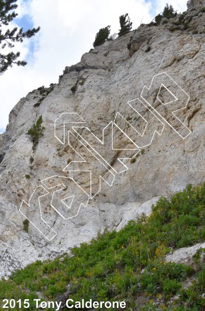 photo of Melting Mud - South from Little Cottonwood Canyon Rock Climbing