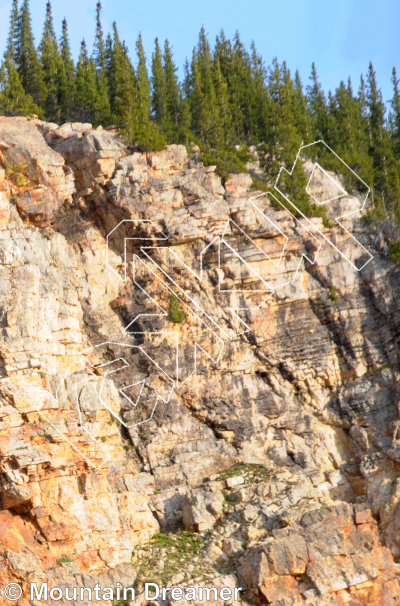 photo of Sugarloaf Mountain from Little Cottonwood Canyon Rock Climbing