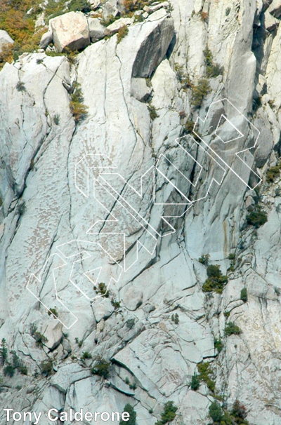 photo of Jesus or Jeopardy, 5.10a  at The Egg from Little Cottonwood Canyon Rock Climbing