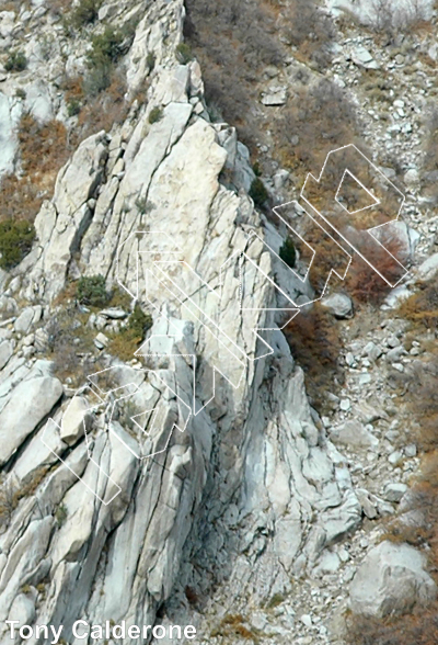 photo of The Keel - West from Little Cottonwood Canyon Rock Climbing