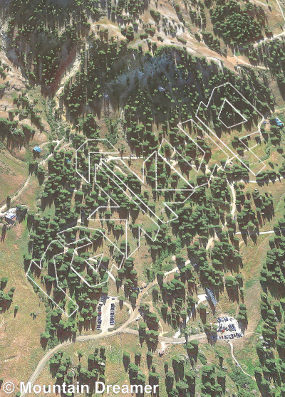 photo of Cosmic Web from Little Cottonwood Canyon Rock Climbing