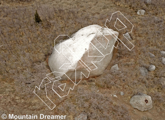 photo of Slab, V0  at Golden Egg from Wasatch Bouldering