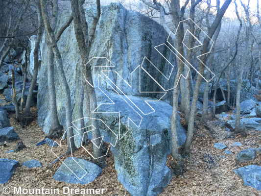 photo of The Gate Boulder from Wasatch Bouldering