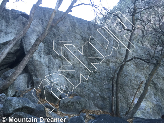 photo of The Gate Boulder from Wasatch Bouldering