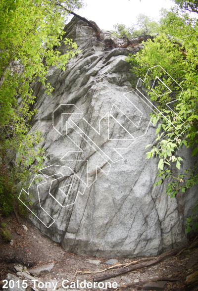 photo of Diminutive Crag from Ferguson Canyon Rock Climbing