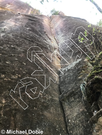 photo of Emilie Jolie, 5.12 ★★★★ at The Bull Crag Main (right side) from China: Liming Rock