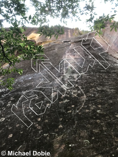 photo of It's Called a Heart, 5.11 ★★★★ at The Bull Crag Main (right side) from China: Liming Rock