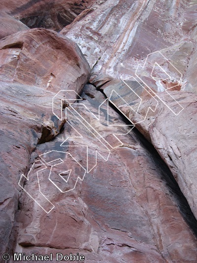 photo of Apple Crumble, 5.9 ★★★★ at Cave Area (Right Side) from China: Liming Rock