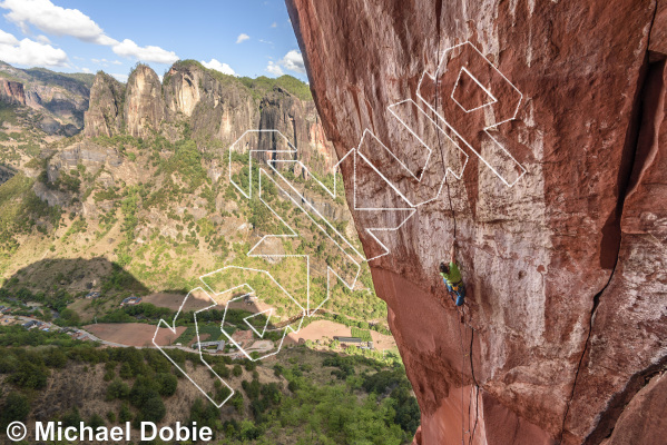 photo of The Flying Buttress Direct (The Firewall), 5.13d ★★★★★ at Creteceous  from China: Liming Rock