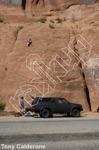 photo of 150 - 200 (Holey Moley) from Moab Rock Climbing