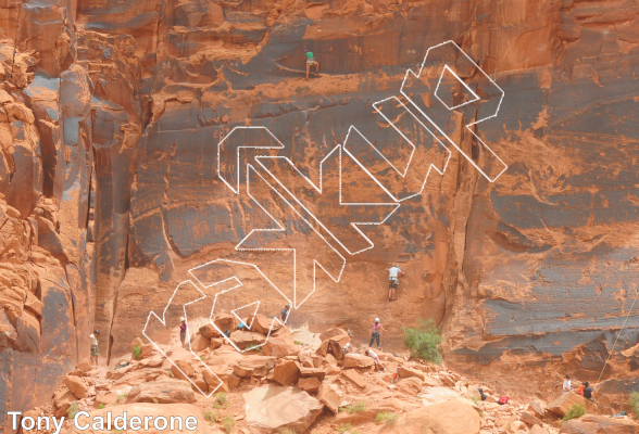 photo of Ice Cream Parlor - Southwest from Moab Rock Climbing