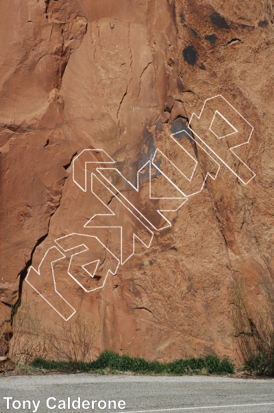 photo of 350 - 400 (... Bumpyland) from Moab Rock Climbing