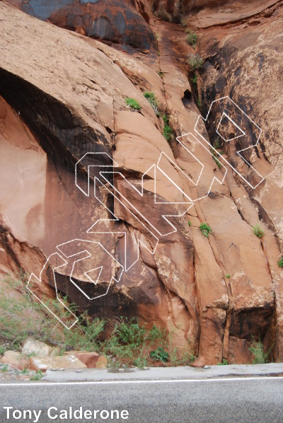 photo of 450 - 500 (Mother Trucker) from Moab Rock Climbing