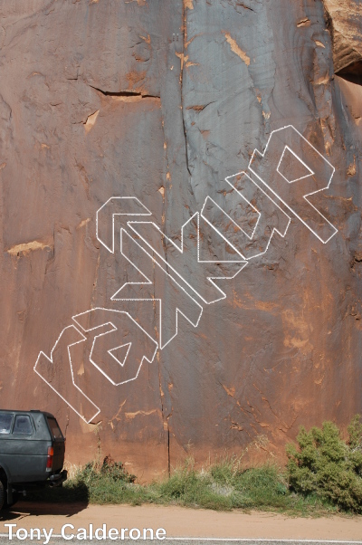 photo of 500 - 550 (Last Tango...) from Moab Rock Climbing