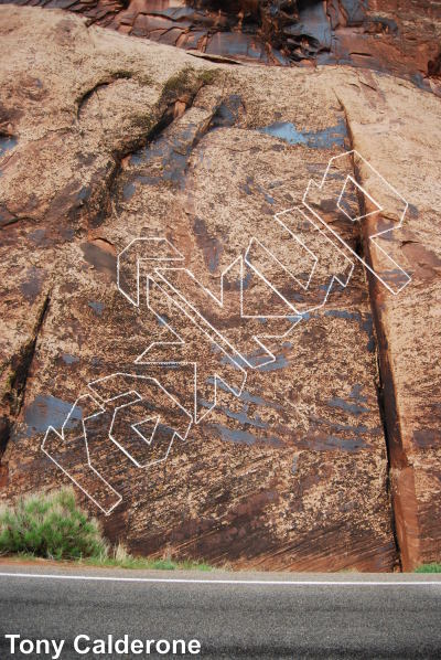 photo of 50 - 100 (Steel Your Face) from Moab Rock Climbing