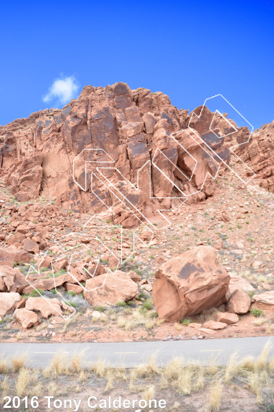 photo of Radon Daughters from Moab Rock Climbing