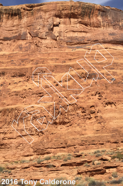 photo of Small Adventure, 5.11 ★★★★ at Small Adventures Wall from Moab Rock Climbing
