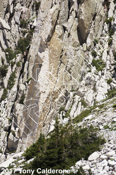 photo of Hogum Spur from Wasatch Wilderness Rock Climbing