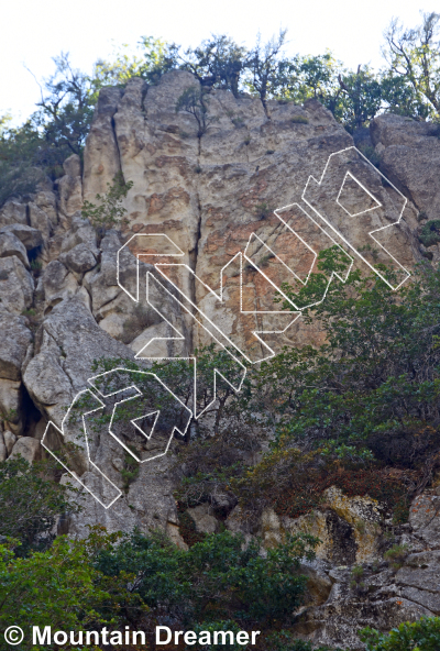 photo of The Cove from Wasatch Wilderness Rock Climbing