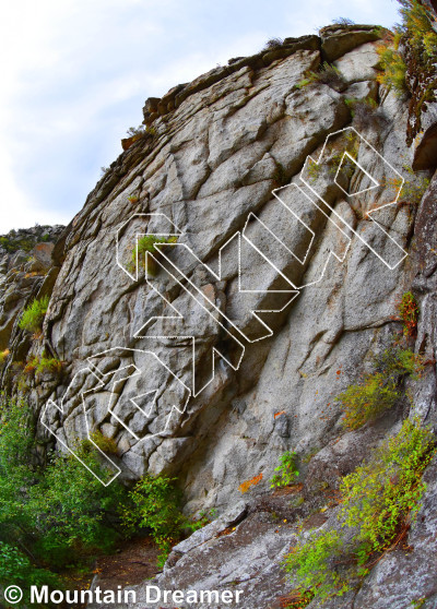 photo of The Cathedral - West from Wasatch Wilderness Rock Climbing