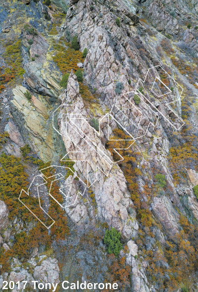 photo of ATC Tower from Wasatch Wilderness Rock Climbing