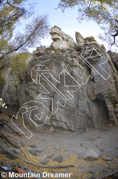 photo of The Watchtower from Wasatch Wilderness Rock Climbing