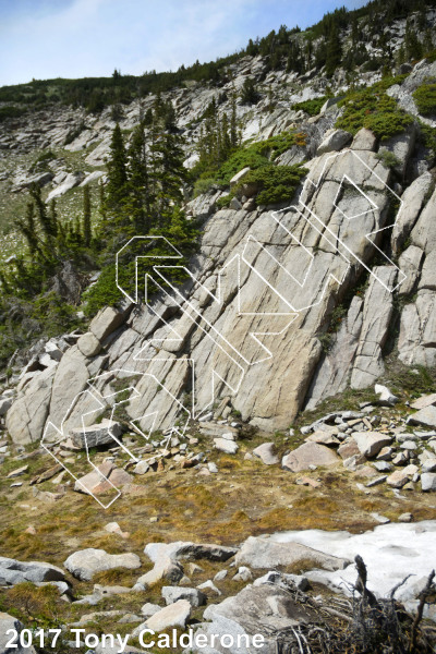 photo of Mount Wolverine from Wasatch Wilderness Rock Climbing