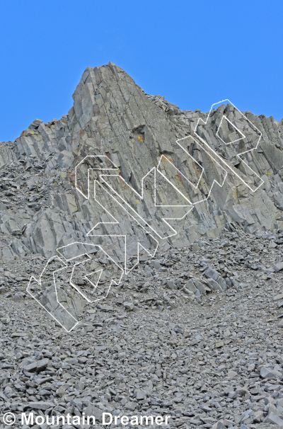 photo of Lightning Ridge from Wasatch Wilderness Rock Climbing