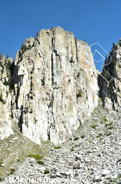 photo of Basque Cirque from Wasatch Wilderness Rock Climbing