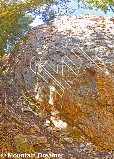 photo of The Millstone from Wasatch Wilderness Rock Climbing