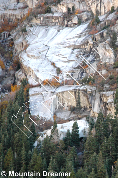 photo of Allen's Ridge from Wasatch Wilderness Rock Climbing