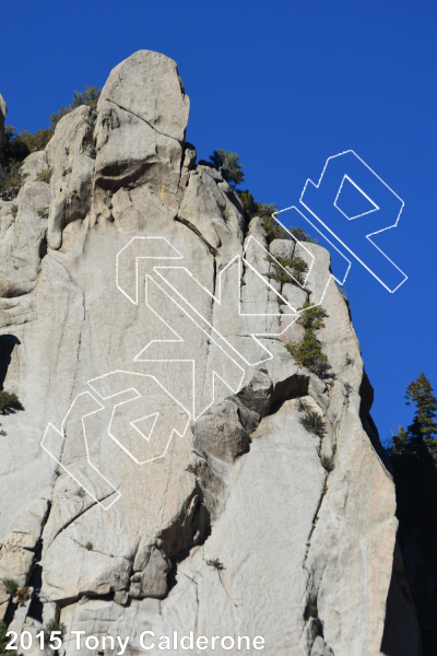 photo of Far West Bell Tower from Wasatch Wilderness Rock Climbing