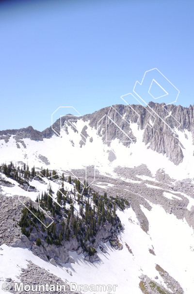 photo of Lightning Ridge from Wasatch Wilderness Rock Climbing