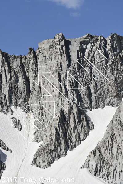 photo of Lightning Ridge from Wasatch Wilderness Rock Climbing