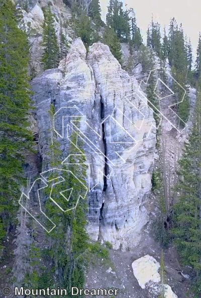 photo of The Cosmic Web from Wasatch Wilderness Rock Climbing