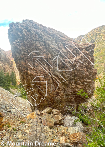 photo of Cheese Block from Wasatch Wilderness Rock Climbing