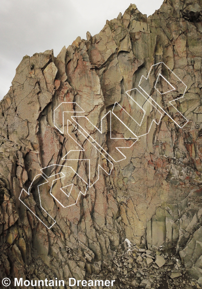 photo of Thunderbolt Ridge from Wasatch Wilderness Rock Climbing