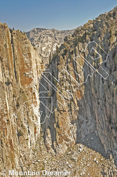 photo of Basque Cirque from Wasatch Wilderness Rock Climbing