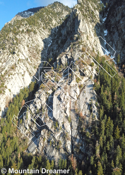 photo of Ridge of Bliss from Wasatch Wilderness Rock Climbing