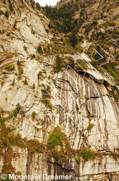 photo of Super Slab from Wasatch Wilderness Rock Climbing