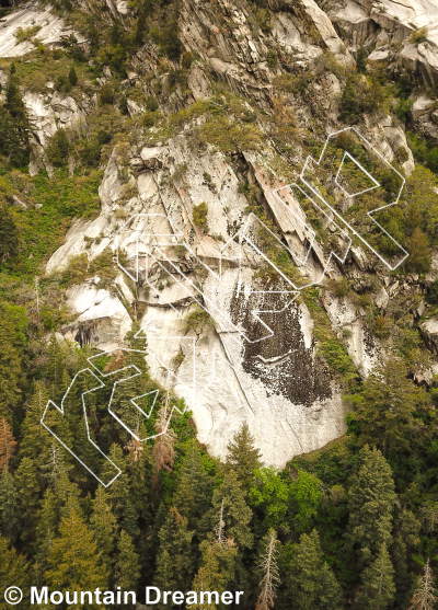 photo of Alpenbock Ridge from Wasatch Wilderness Rock Climbing