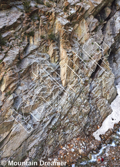 photo of Tanner Gulch - Left Side from Wasatch Wilderness Rock Climbing