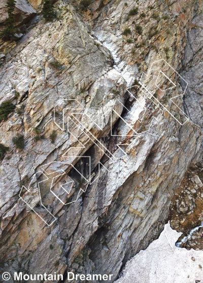 photo of Tanner Gulch - Left Side from Wasatch Wilderness Rock Climbing