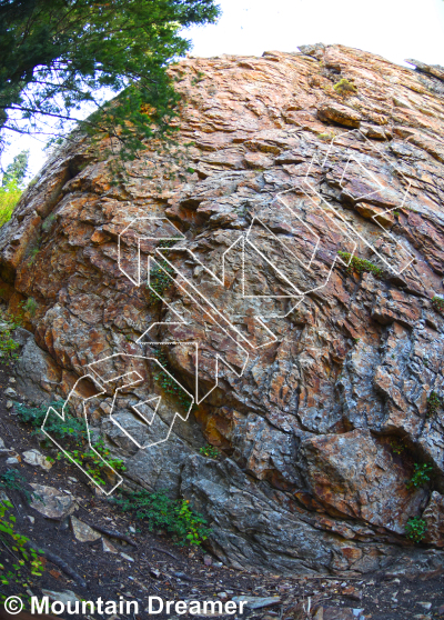 photo of The Millstone from Wasatch Wilderness Rock Climbing