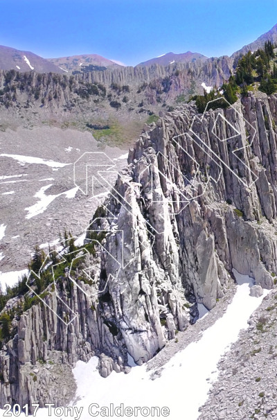 photo of Hogum Spur from Wasatch Wilderness Rock Climbing