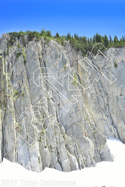 photo of Hogum Spur from Wasatch Wilderness Rock Climbing