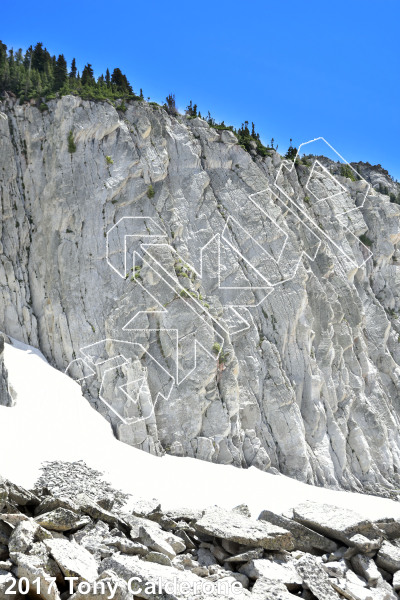 photo of Hogum Spur from Wasatch Wilderness Rock Climbing