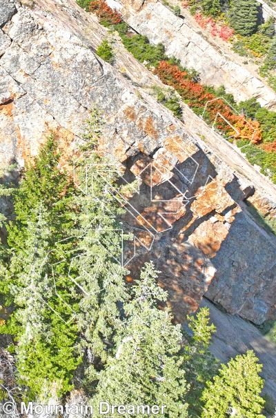 photo of The Millstone from Wasatch Wilderness Rock Climbing