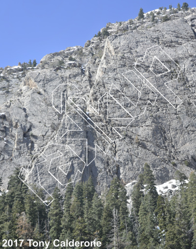 photo of Reservoir Ridge - East from Wasatch Wilderness Rock Climbing